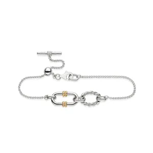 Kit Heath Marina Rope Link Duo Golden 7" Slider Bracelet 71096GRP