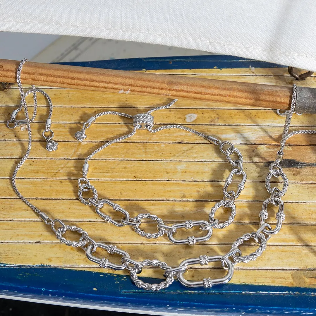 Kit Heath Marina Rope Link Duo Graduated Toggle Bracelet 71098RP