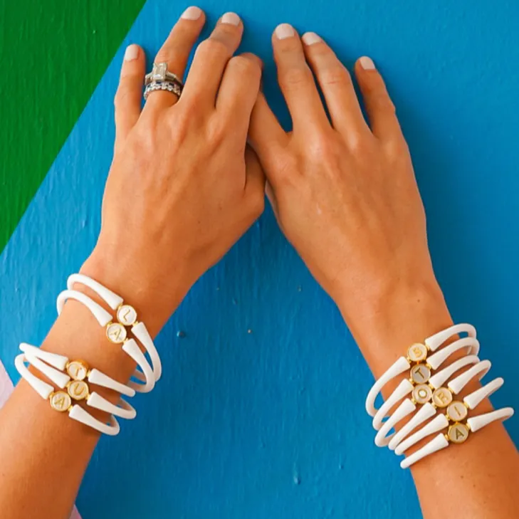 La Tua Storia Letter Bracelet by Gresham