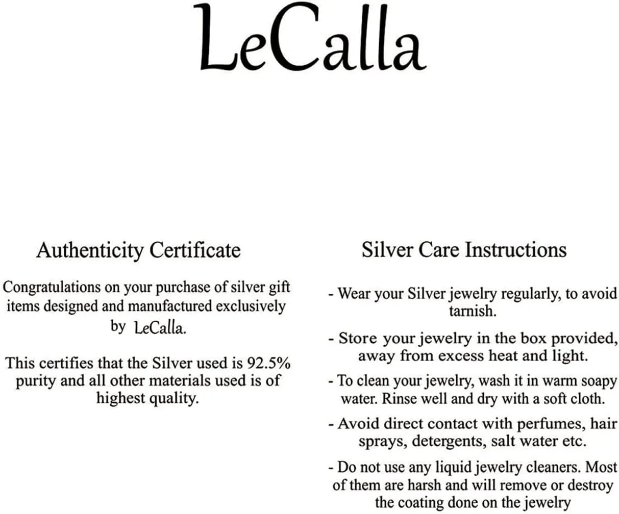 LeCalla 925 Sterling Silver Classic Byzantine Necklace for Men Women | Handmade Italian 4MM Byzantine Link Chain Necklace (18, 20, 22, 24 Inches)