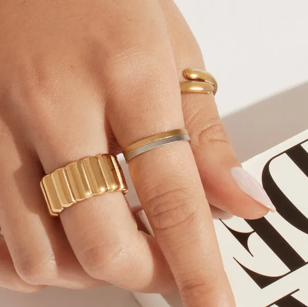 Lexie Ring Mix & Match Plated