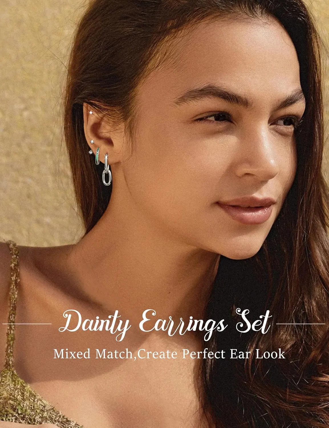 LOLIAS Hypoallergenic Surgical Steel Earrings for Sensitive Ears 20G Silver/Gold Flat Back Earrings for Women Trendy Small Stainless Steel Earrings Dainty Flatback Stud Hoop Earring Sets for Multiple Piercing 14Pairs