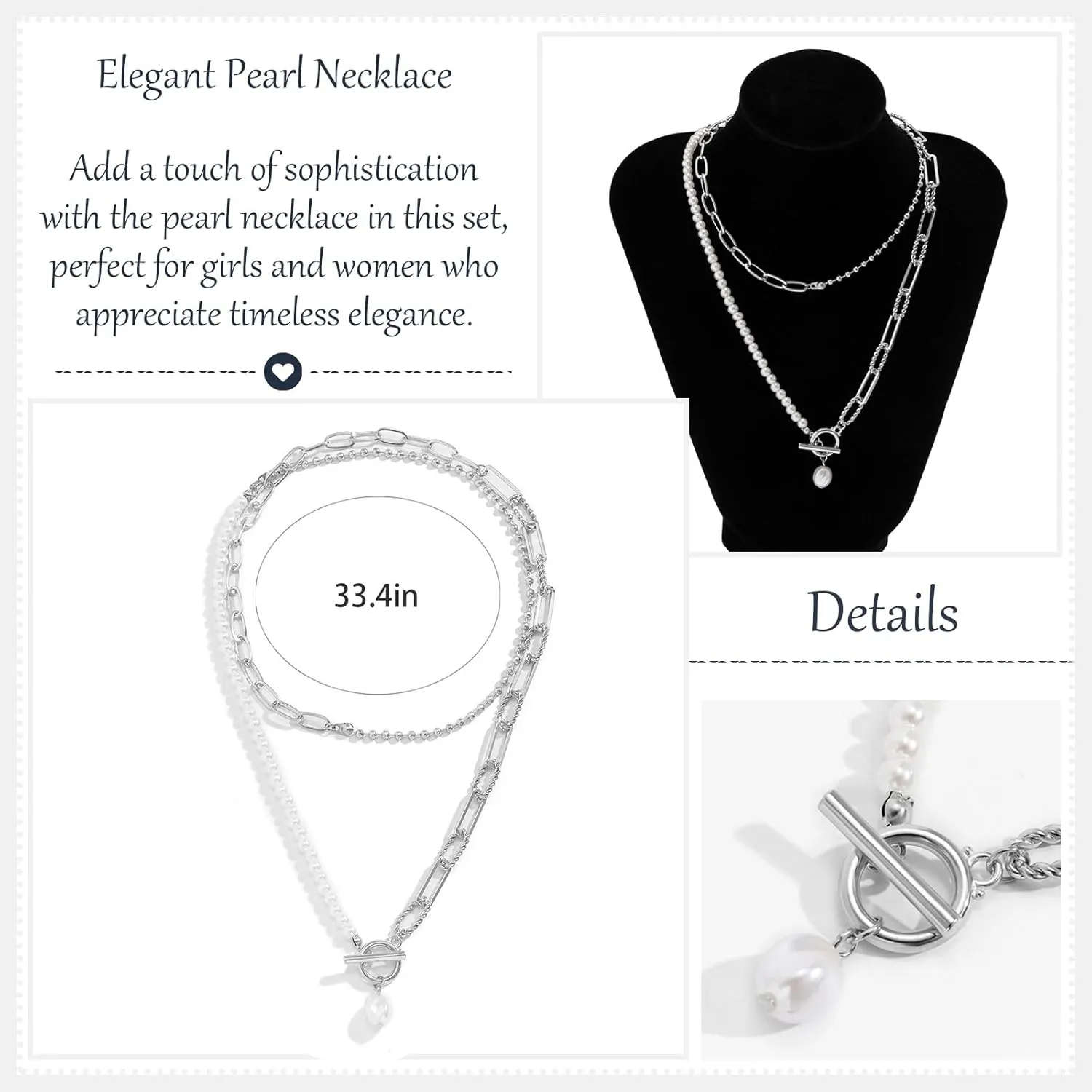 Long tiantian Layered Necklaces for Women Western Jewelry for Women Stack Coin Necklace Country Necklace Trendy Boho Summer Beach Vacation Accessories