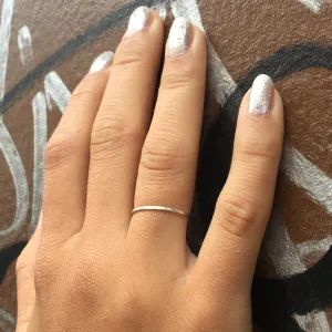 Loop Thin Silver 6 rings