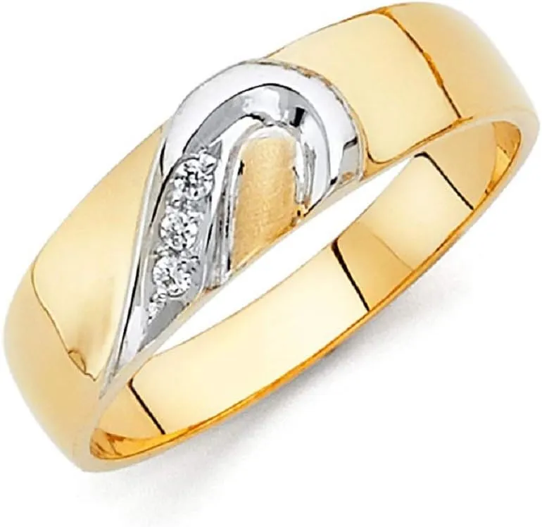 Matching Promise Rings for Couples Forever Wedding Bands Sets for Him and Her Heart Rings