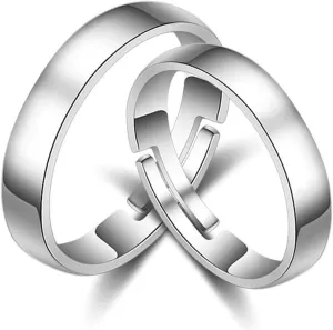 Matching Promise Rings, Women's Engagement Rings Set Special Weave Cubic Zirconia Engagement Gift