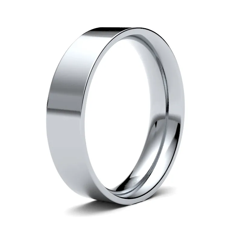 Mens Flat Court Ring