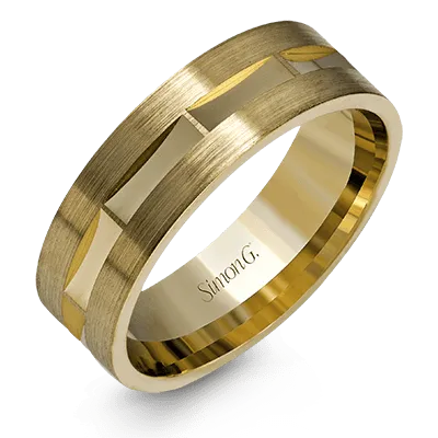 Men's Wedding Band In 14k Or 18k Gold