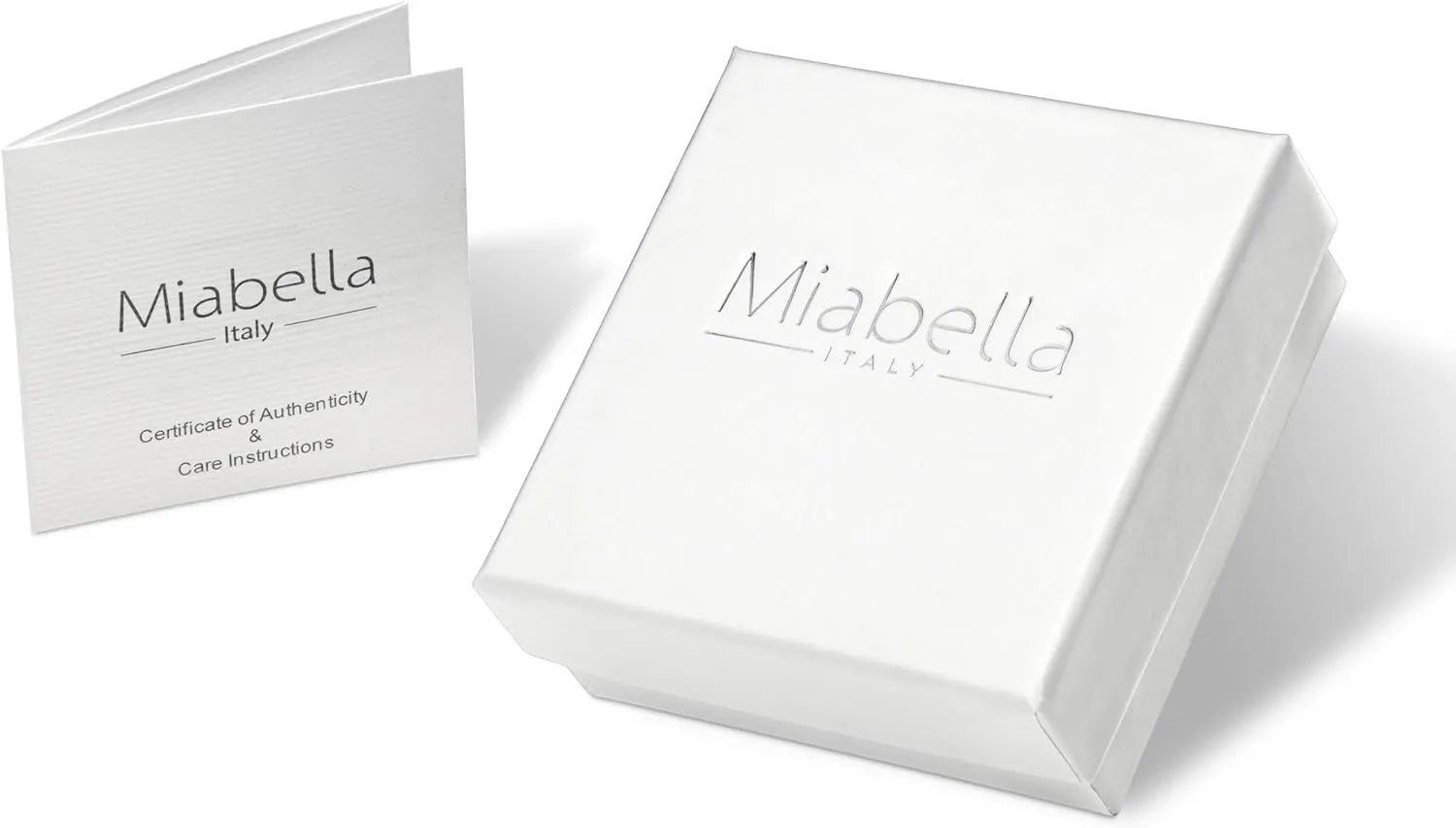Miabella Solid 925 Sterling Silver Italian 2mm, 3mm Diamond-Cut Braided Rope Chain Necklace for Men Women Made in Italy