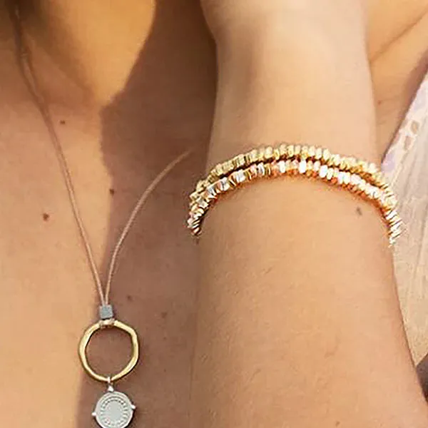 Mixed Spacer Beaded Bracelet