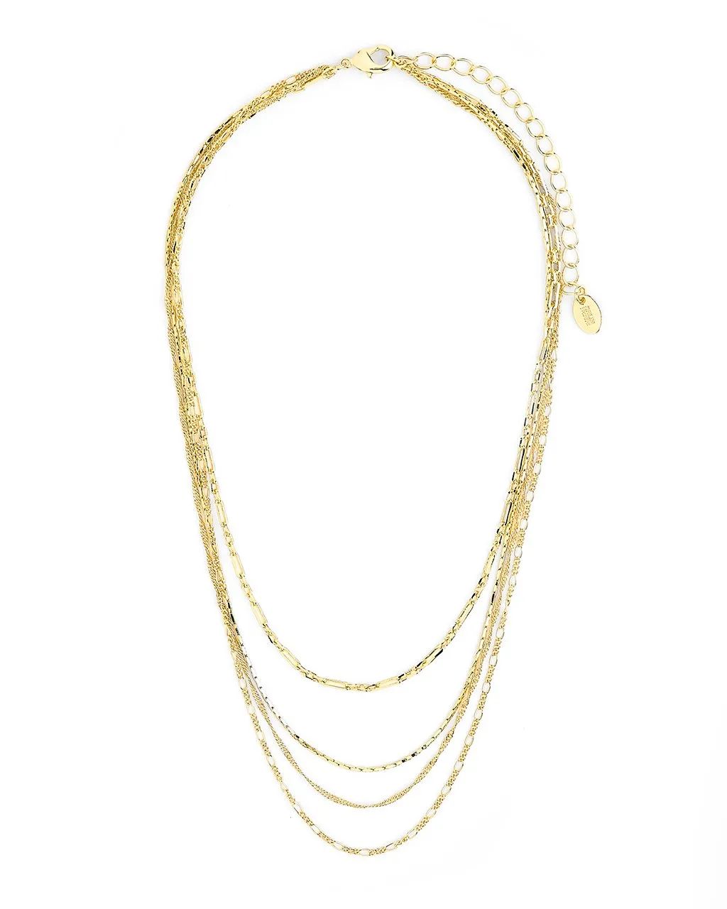 Multi Chain Layered Necklace