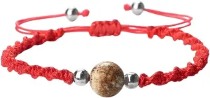 New 2025 Lucky Red Rope Bracelet Handmade Natural Stone Agate Tiger Eye Beads Bracelets & Bangles Women Men Prayer Wrist Jewelry Findings Fashion Trendy Accessories Creative Gift