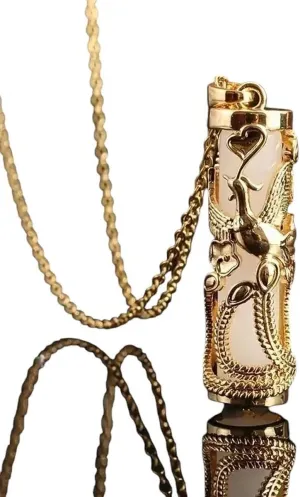New 2025 Unisex Classic Buddhist Sakyamuni Buddha Pendant Frosted Citrine Statue Beaded Necklace Amulet Jewelry Findings Fashion Trendy Accessories Creative Gift For Women And Men