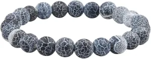 New 2025 Unisex Classic Natural Stone Weathered Bracelet Charm Beads Bracelets For Women Men Yoga Prayer Jewelry Findings Hombre Gift Fashion Trendy Accessories Creative For Women And Men