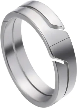 New 2025 Unisex Simple Fashion Ring For Women Men Stainless Steel Black Color Classic Couple Rings Party Wedding Band Decoration Jewelry Luxury With You Accessories Trendy Creative For Women And Men