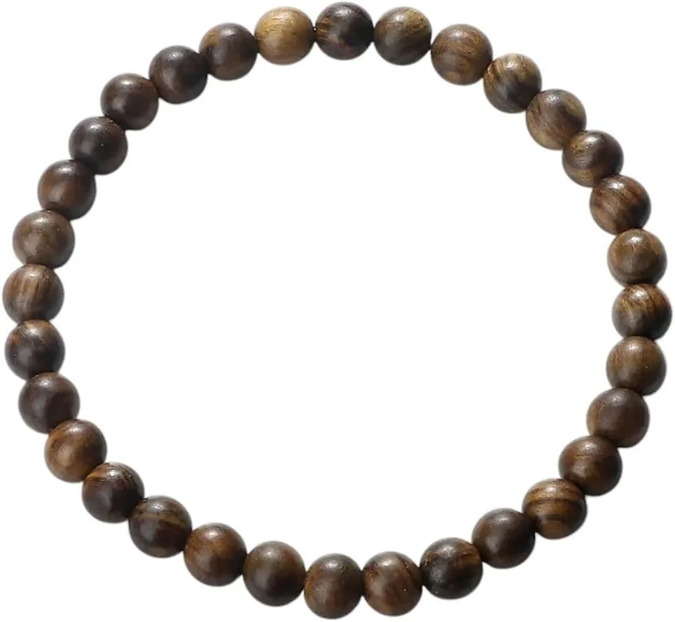New 2025 Vintage Black Rosewood Beads Prayer Bracelets Men Buddha 6 8 10Mm Natural Wooden Bangles Handmade Women Wrist Jewelry Findings Gift Fashion Trendy Accessories Creative