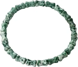 New 2026 Bamboo Shape Natural Stone Bracelet Fashion Agate Quartz Jade Beaded Bracelets Women Men Buddhist Prayer Jewelry Stretch Bangles Trendy Accessories Creative Gift For Women And Men