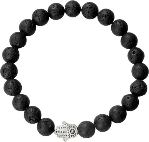 New 2026 Charms Men Black Lava Matte Beads Natural Volcanic Stone Bracelets Bangles Women Yoga Prayer Jewelry Gift Cute Hand Bracelet Fashion Trendy Accessories Creative For Women And Men