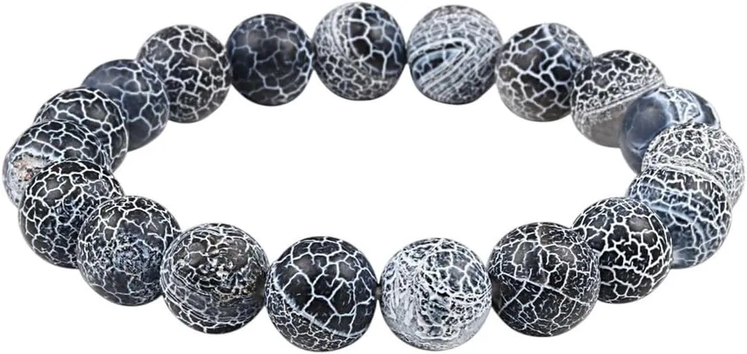 New 2026 Classic Natural Weathering Stone 6/8 10Mm Beads Bracelet Elastic Bracelets For Women Men Yoga Prayer Jewelry Fashion Trendy Accessories Creative Gift