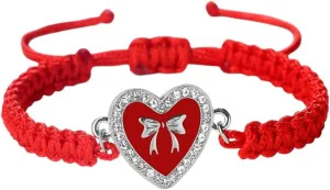 New 2026 Fashion Handmade Rope Bangles Lover Bracelets For Women Men Valentine's Day Gift Prayer Jewelrys Pendant Yoga Lucky Love Jewelry Trendy Accessories Creative