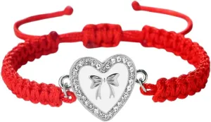 New 2026 Lover Bracelet Fashion Handmade Rope Bangles For Women Men Valentine's Day Gift Prayer Jewelrys Pendant Yoga Lucky Love Jewelry Trendy Accessories Creative For Women And Men