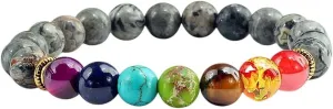 New 2026 Natural Stone Tiger Eye 7 Bracelets & Bangles Yoga Balance Beads Buddha Prayer Elastic Bracelet Men Pulseira Masculina Jewelry Fashion Trendy Accessories Creative Gift For Women And Men