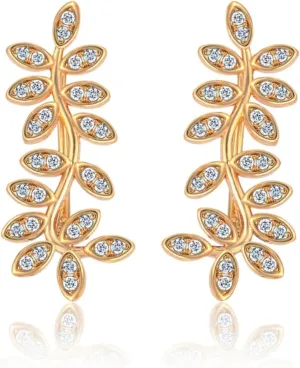 No Piercing Shine Crystal Rhinestone Ear Cuff Earrings for Women Wrap Stud Clip Earrings Jewelry