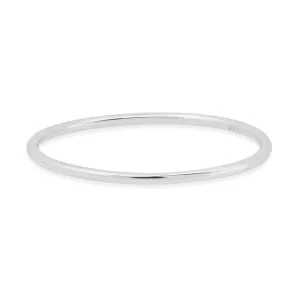 ONE LINE RING, SILVER