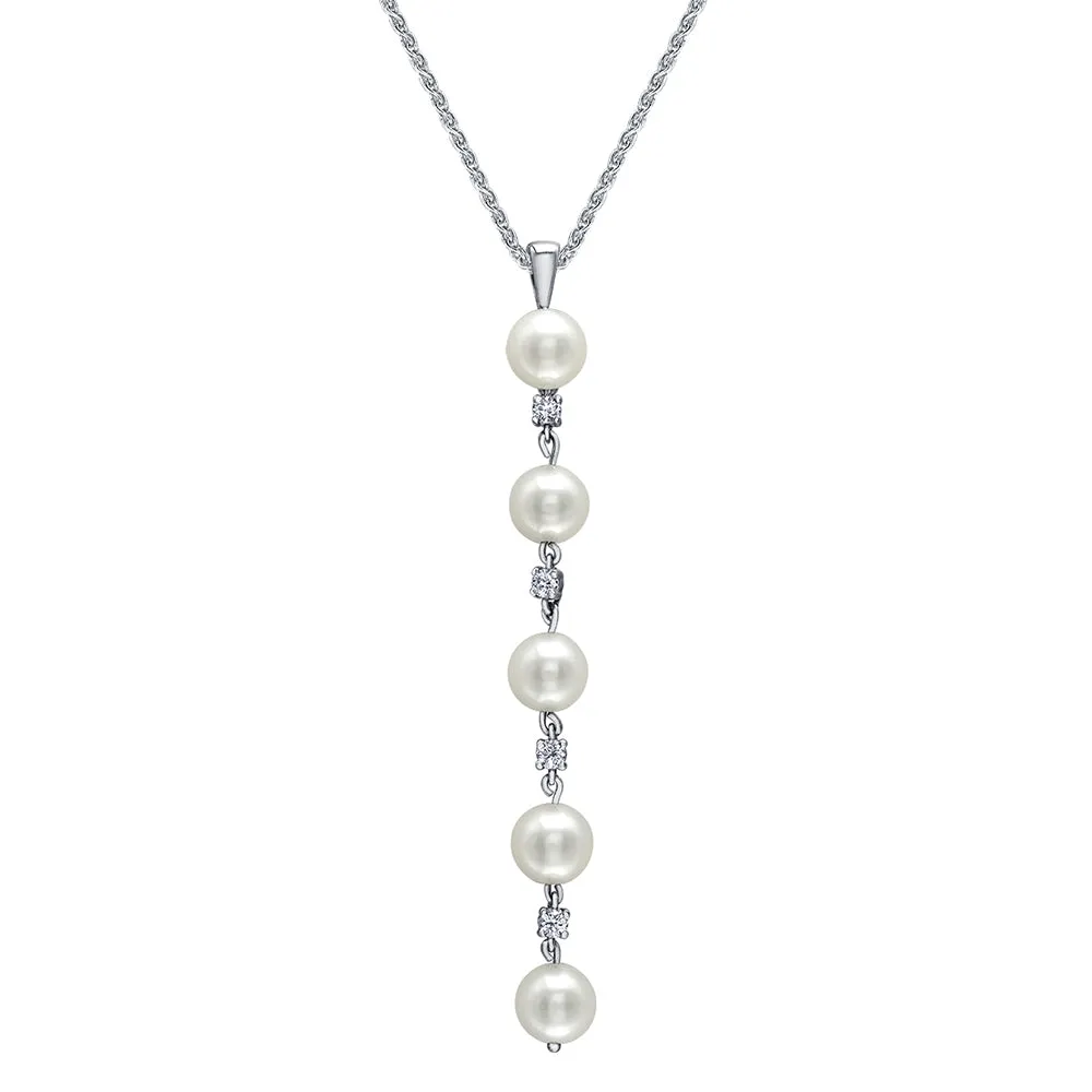 Pearl and Canadian Diamond Pendant