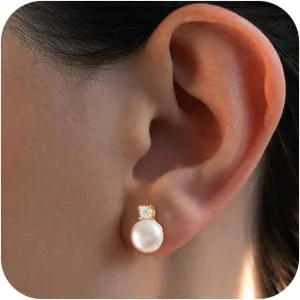 Pearl Earrings for Women Trendy
