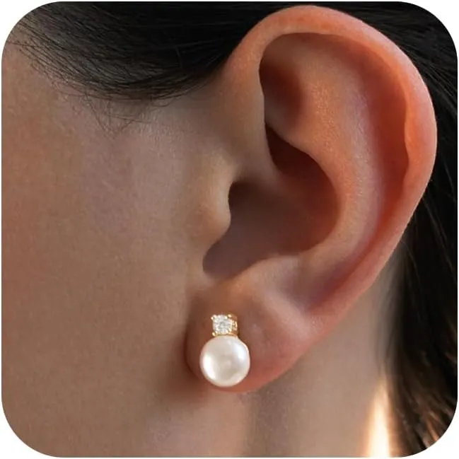 Pearl Earrings for Women Trendy