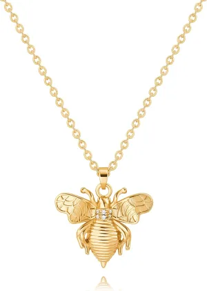PERNNLA PEARL Crescent Moon and Star Pendant Necklace for Women Trendy Om Sun Necklace Dainty 18K Gold Chain Necklace Statement Necklace