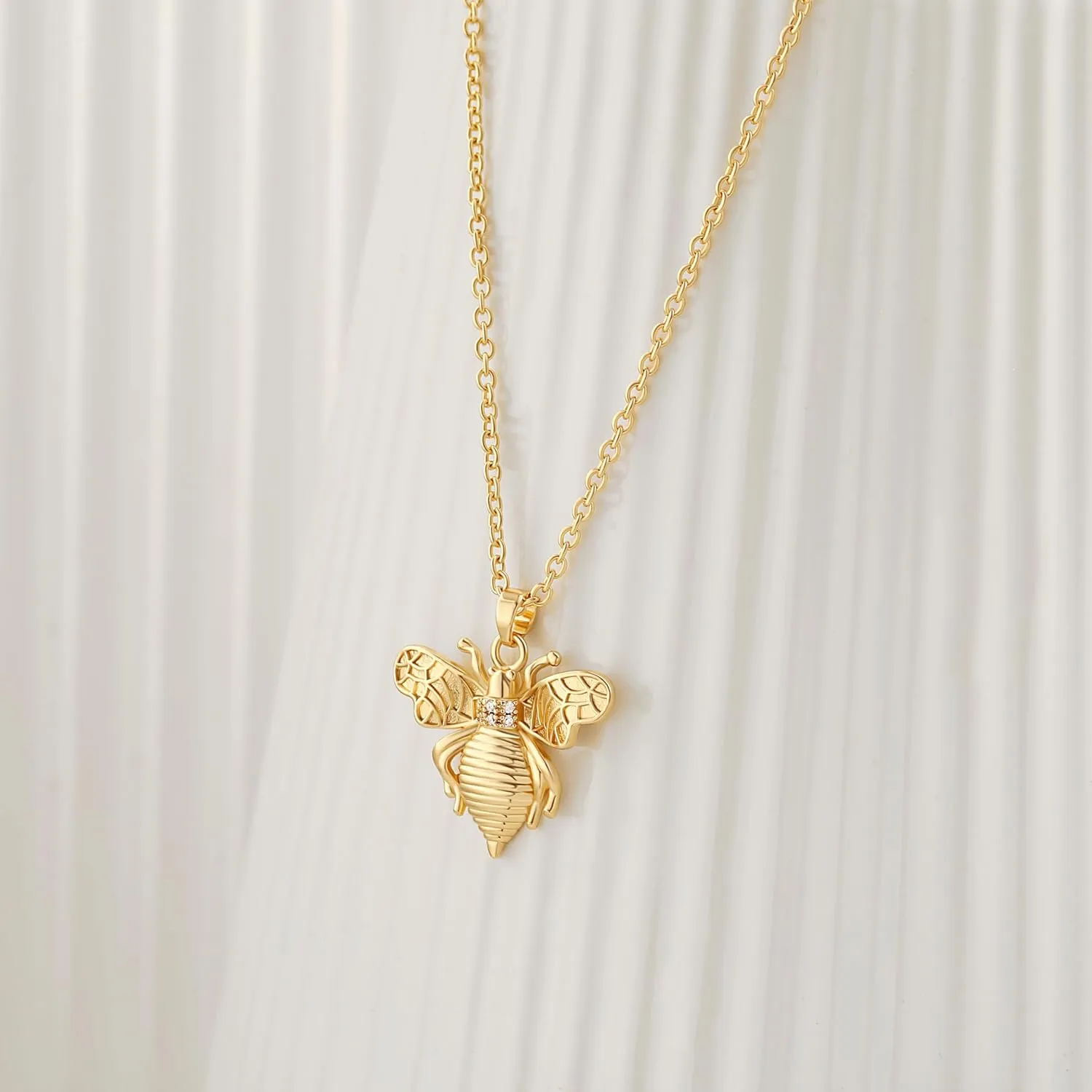 PERNNLA PEARL Crescent Moon and Star Pendant Necklace for Women Trendy Om Sun Necklace Dainty 18K Gold Chain Necklace Statement Necklace