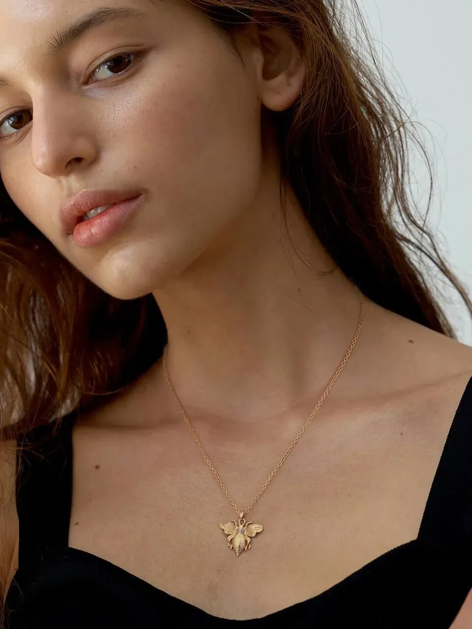 PERNNLA PEARL Crescent Moon and Star Pendant Necklace for Women Trendy Om Sun Necklace Dainty 18K Gold Chain Necklace Statement Necklace