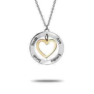 Personalized Family Names Necklace Mom Necklace Custom Mother Necklace Christmas Gift For Mom Grandmother Necklace Family Necklace