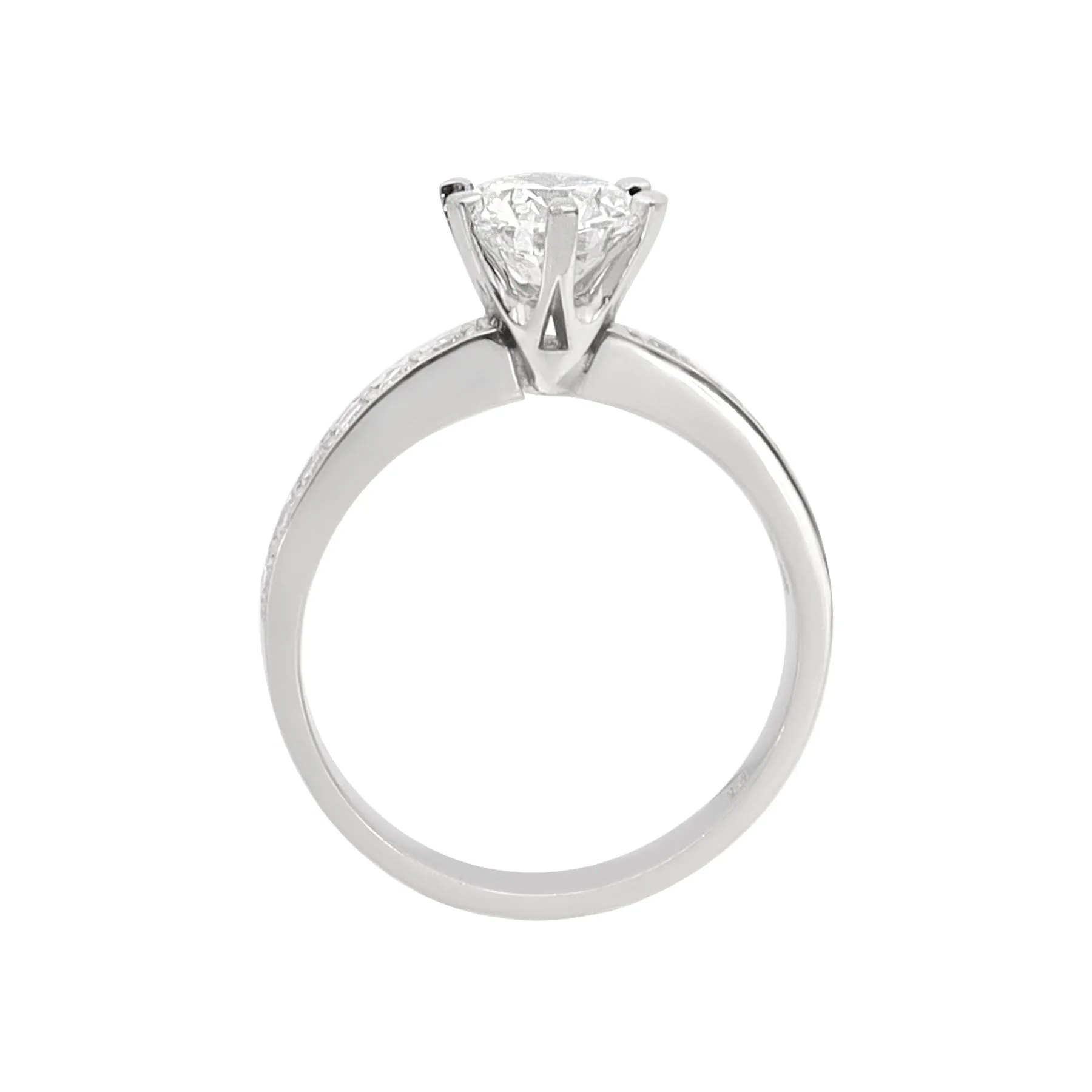 Platinum Tdw. 1.14ct Diamond Ring - 20730581