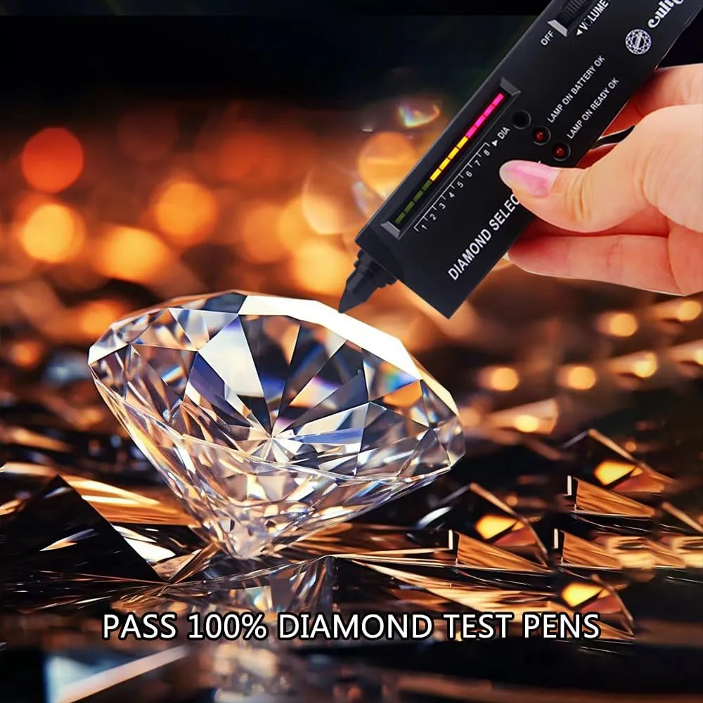 S925 Sterling Silver 1 Carat Diamond Dangle Earrings for Women, Drop Earrings Round Cut Star, Ideal Anniversary for Her