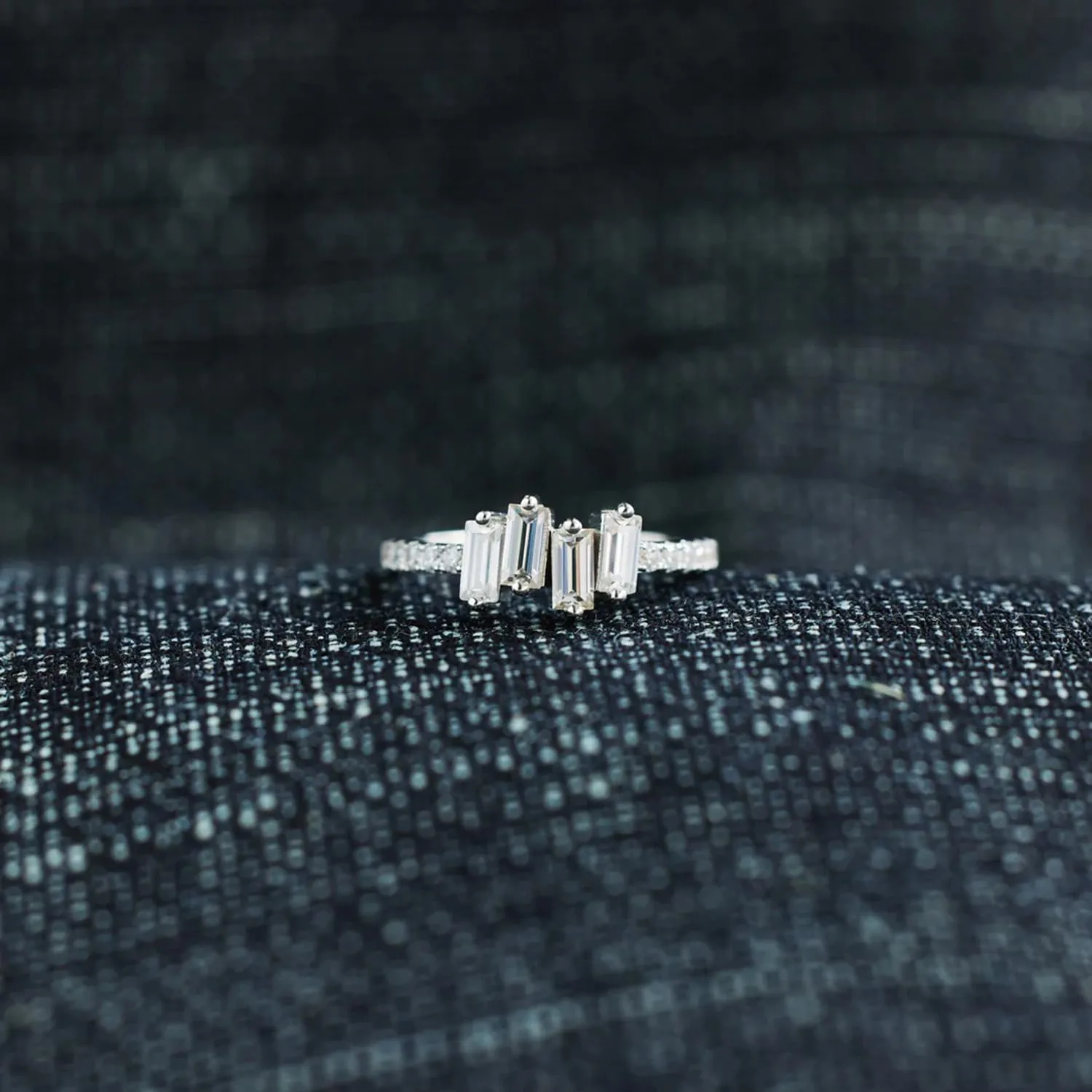 SELF-LOVE MULTI STONES RING,Irregular Beautifully Broken Multi-Stones Self-Love Ring, Zircon Inlaid Inspirational Ring,A Self-Reminder Ring Jewelry for Women,men,Friends