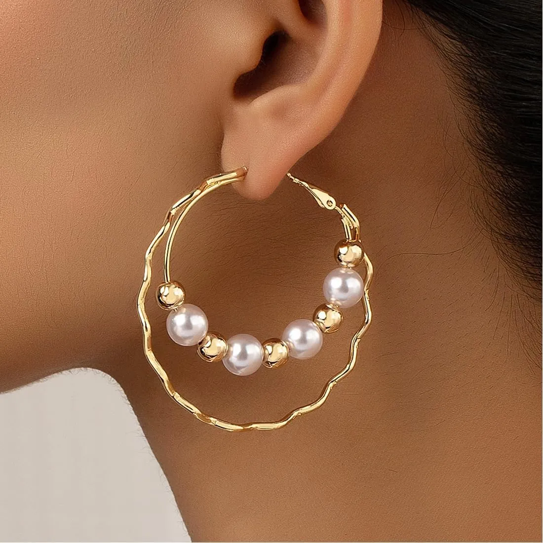 Stud Earrings for Women Trendy, Dangle Earrings Statement Wedding Earrings, Hypoallergenic Earrings Gift for Her