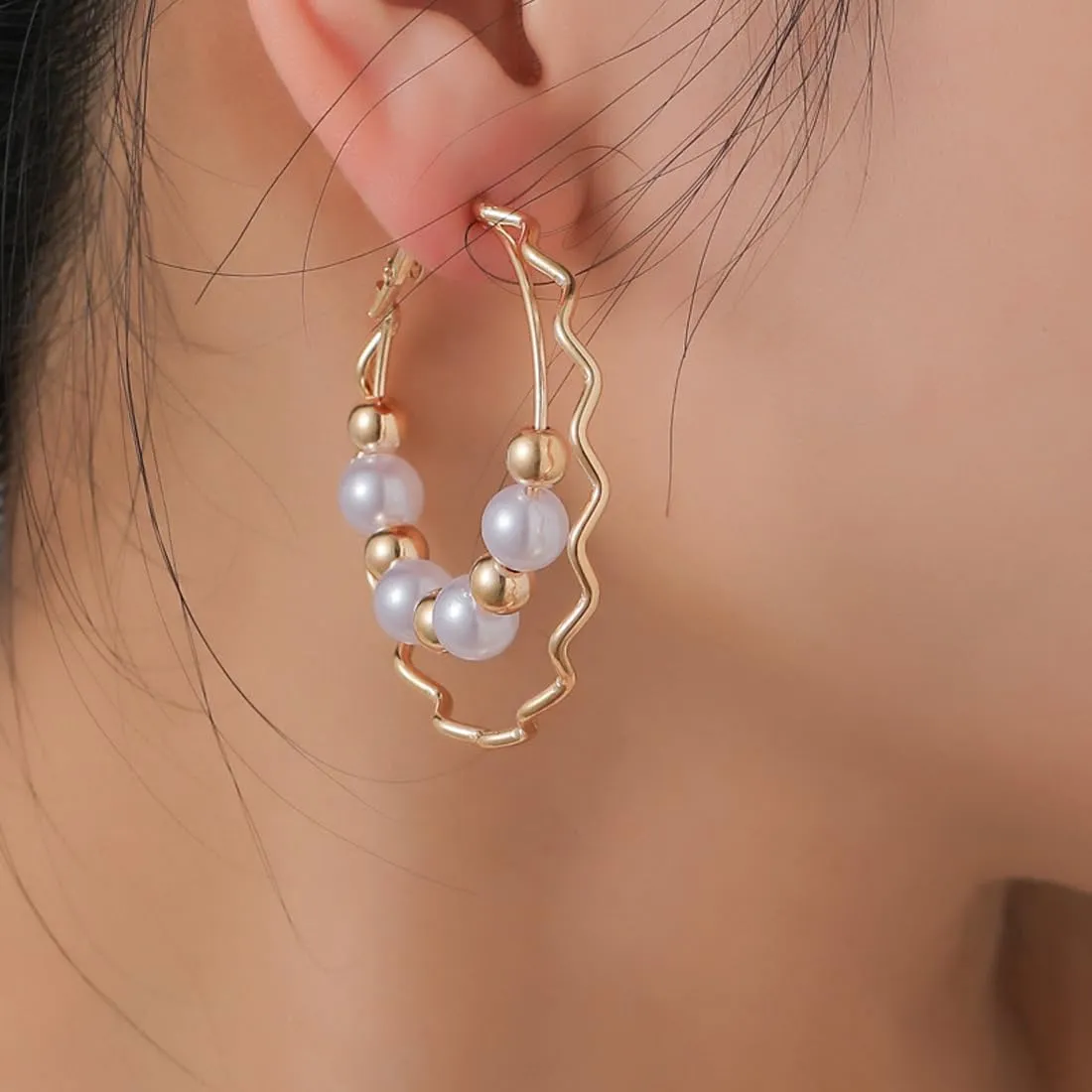 Stud Earrings for Women Trendy, Dangle Earrings Statement Wedding Earrings, Hypoallergenic Earrings Gift for Her