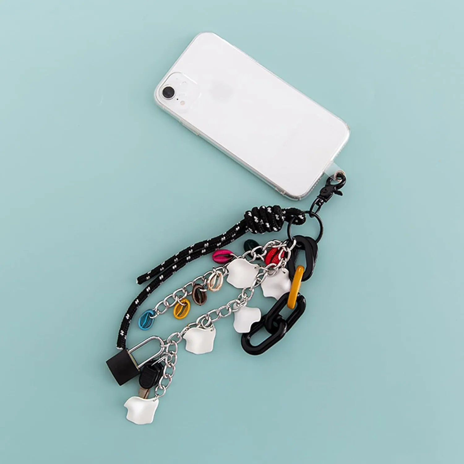 Stylish Nylon Rope Bag Accessory Fashion Bag Charm and Keychain Pendant Key Holder Accessory for Men and Women