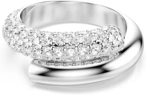Swarovski Dextera Ring, Clear, Rhodium Finish