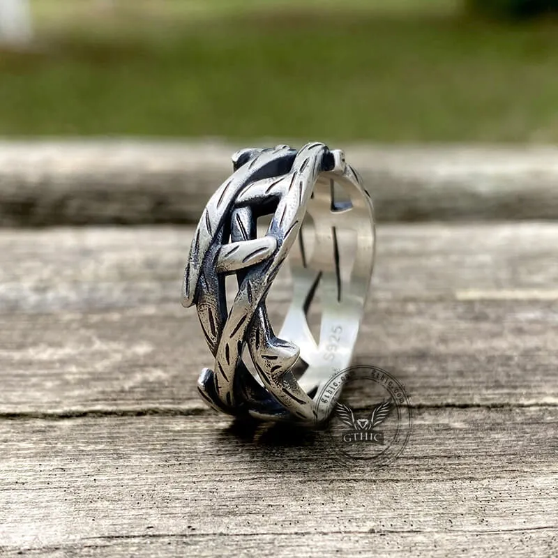 Thistles and Thorns Sterling Silver Ring