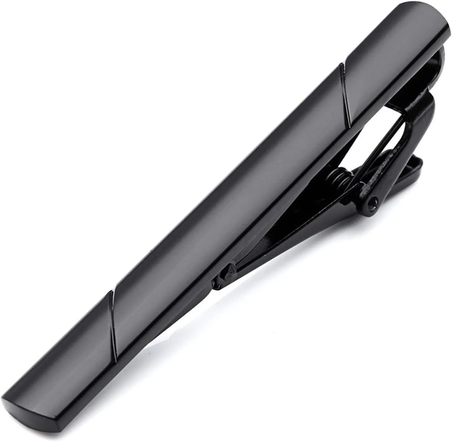 TRUSTTWO Men Necktie Clips Stainless Steel Exquisite GQ Classic Men's Tie Bar Clip Fit For Regular Ties Father's Day Valentines Gift The New
