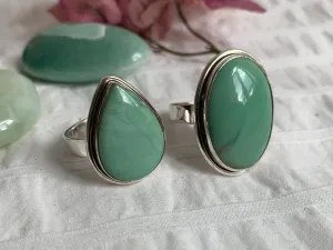 Variscite Brea Ring - Oval / Teardrop