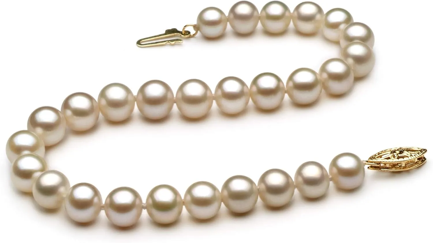 White 6-7mm AA Quality Freshwater Cultured Pearl Bracelet for Women