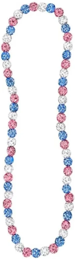 Yeoubi Ice Collection Baseball Bling Necklace - Athlete Inspired Jewelry for Competitive Athletes, Stylish Sports Accessory
